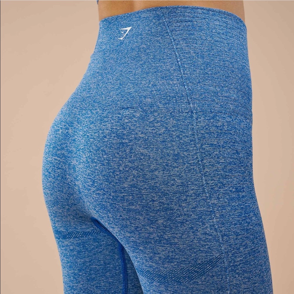 Gymshark High Waisted Seamless Legging/Blueberry